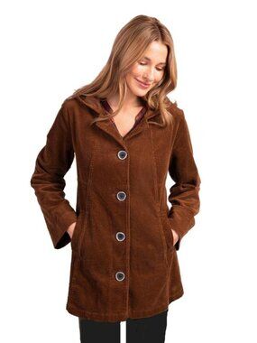 HABITAT tumblecord cozy tunic hoodie jacket (S)